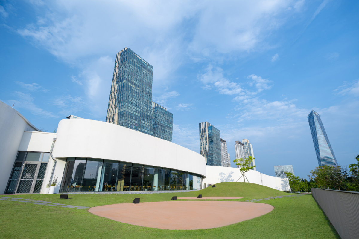 국립세계문자박물관 실외 전경. / 사진제공 = 국립세계문자박물관