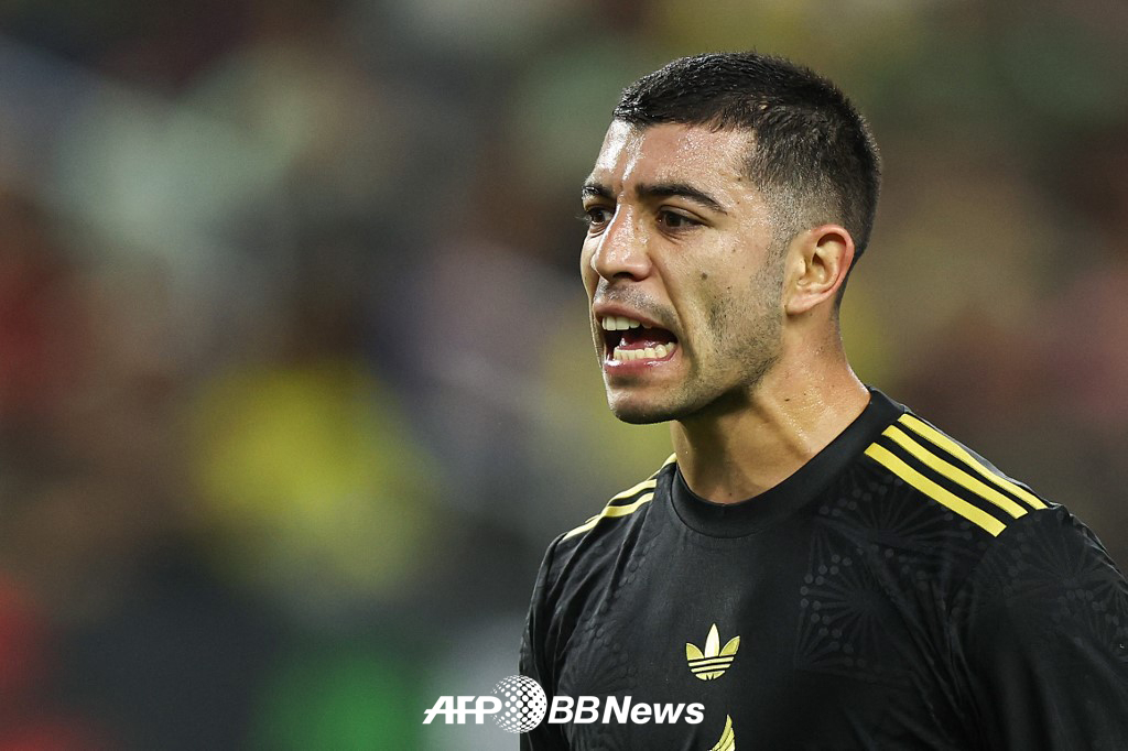 멕시코 국가대표이자 크루스 아술 소속인 에리크 리라. /AFPBBNews=뉴스1