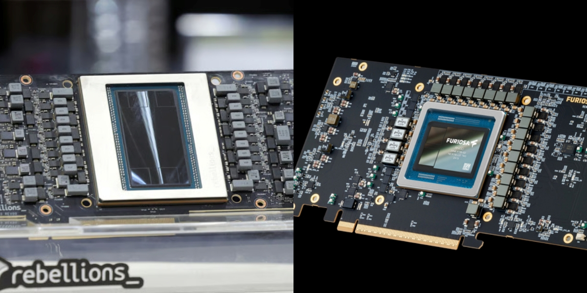 리벨리온과 퓨리오사AI의 NPU/사진=뉴시스, 기업 홈페이지
