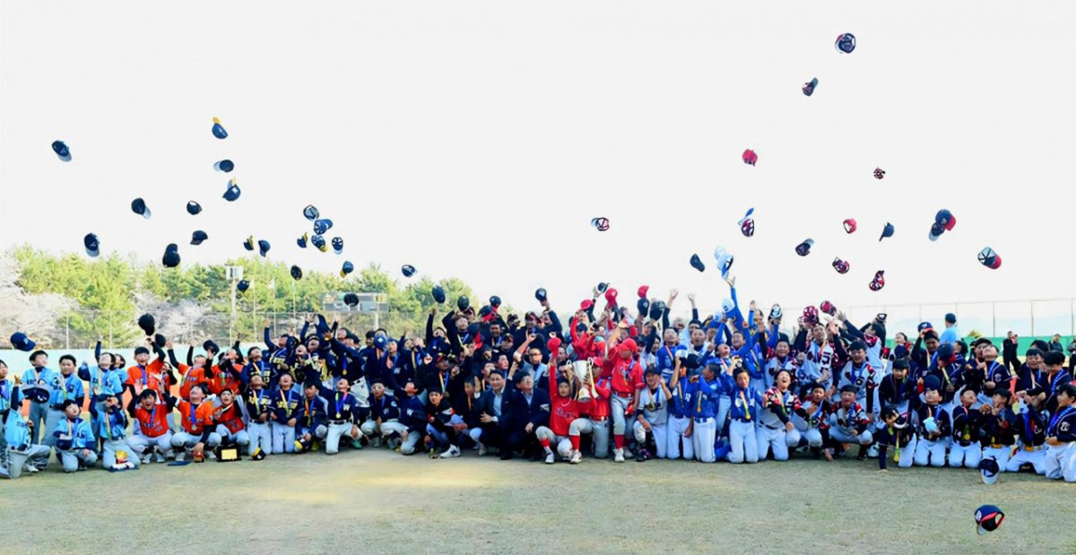 제10회 한국컵 전국유소년야구대회 시상식. /사진=대한유소년야구연맹