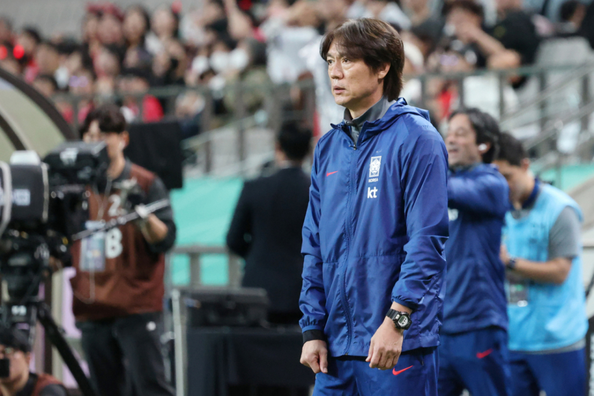홍명보 축구 국가대표팀 감독. /사진=김진경 기자