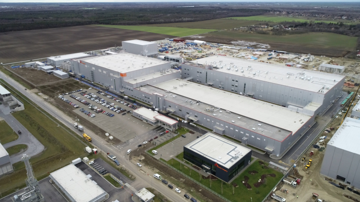 SK온 헝가리 공장 전경./사진제공=SK온