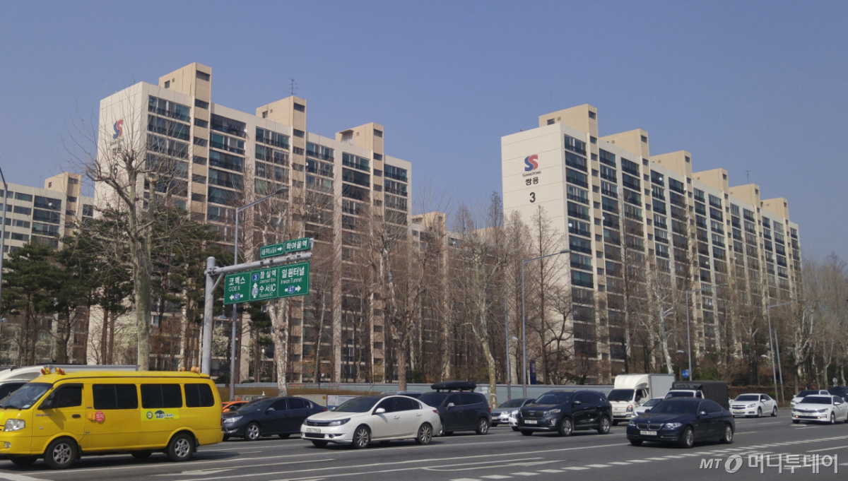 서울 강남구 대치동 '대치쌍용1차' 아파트 전경 /사진=김사무엘