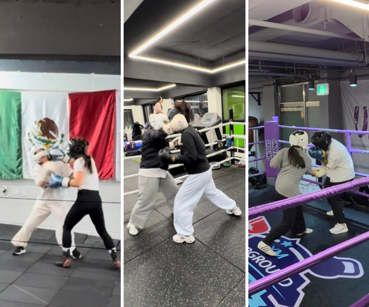 복싱대회를 준비하면서 경험한 세 번의 스파링. /사진=프로복싱 선수인 유재원 언더그라운드복싱 코치