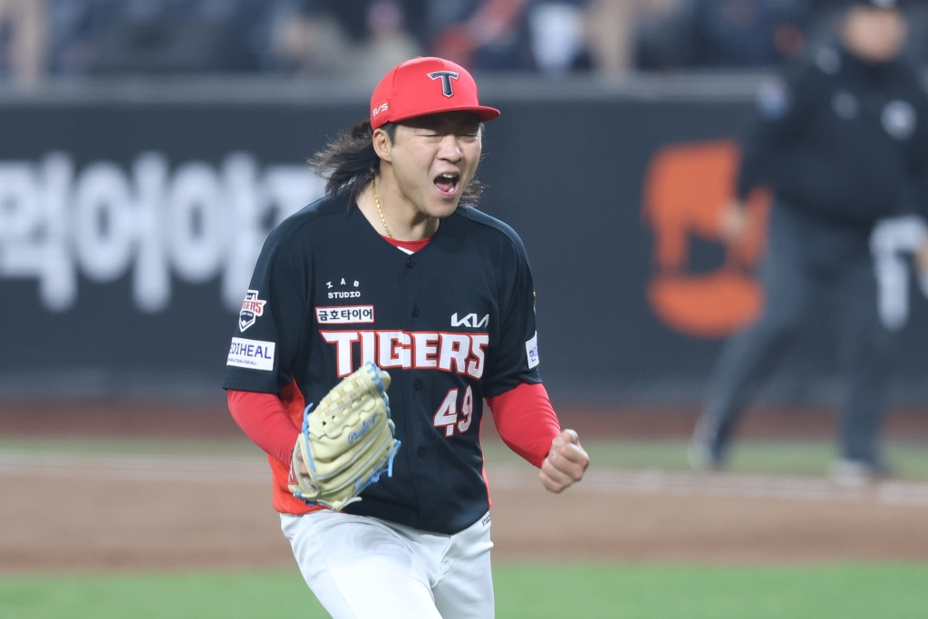 KIA 타이거즈 불펜 투수 김범수. /사진=KIA 타이거즈 제공