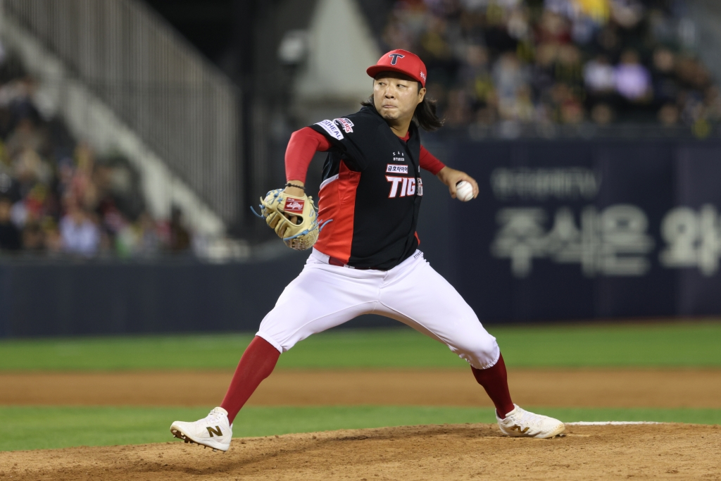 KIA 타이거즈 불펜 투수 김범수. /사진=KIA 타이거즈 제공