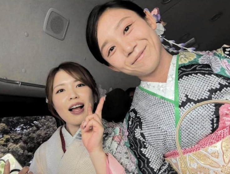 다카기 미호(오른쪽). /사진=다카기 미호 SNS 갈무리