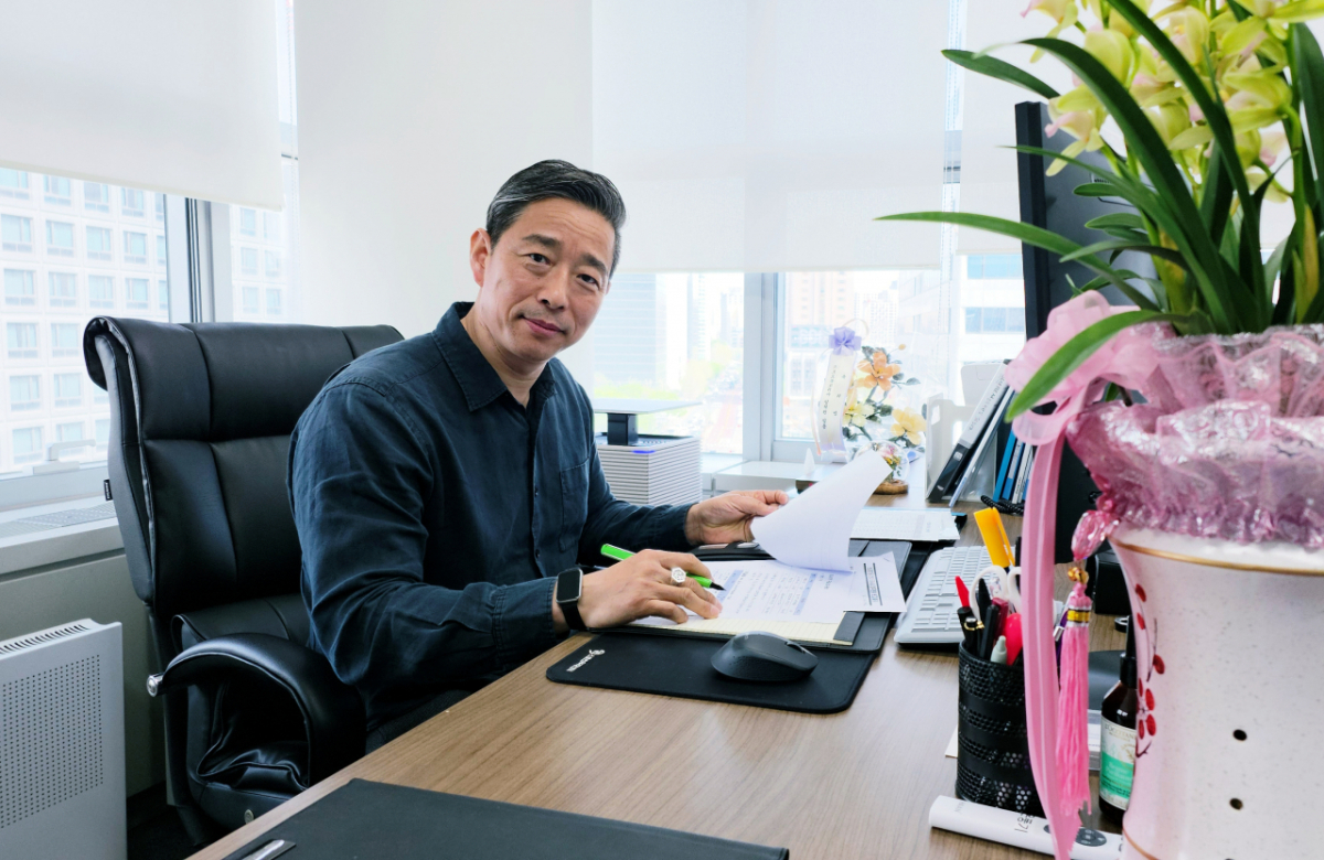 한민수(56) 스포츠윤리센터 이사장 직무대행. /사진=김우종 기자