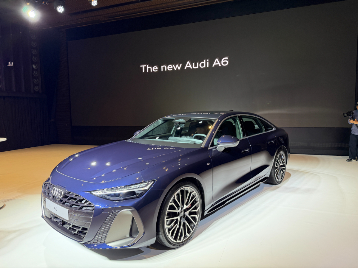신형 아우디A6의 외관 모습/사진= 임찬영 기자