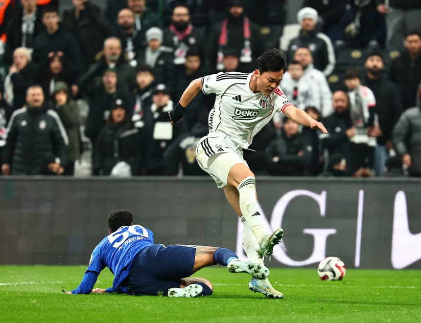 베식타시JK 오현규. /사진=베식타시JK SNS 캡처