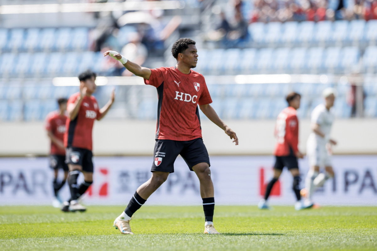부산 아이파크 사비에르. /사진=한국프로축구연맹 제공
