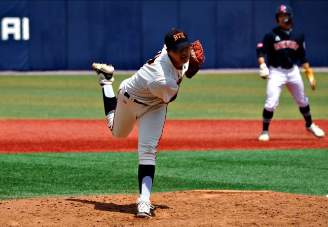 부산공고 곽도현. /사진=부산공고 야구부 제공