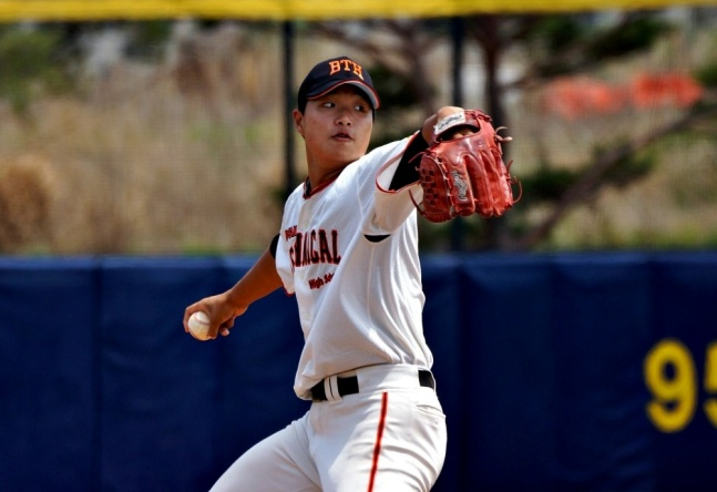 부산공고 곽도현. /사진=부산공고 야구부 제공