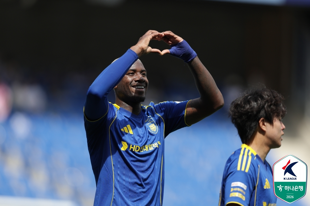 울산 HD 말컹. /사진=한국프로축구연맹 제공