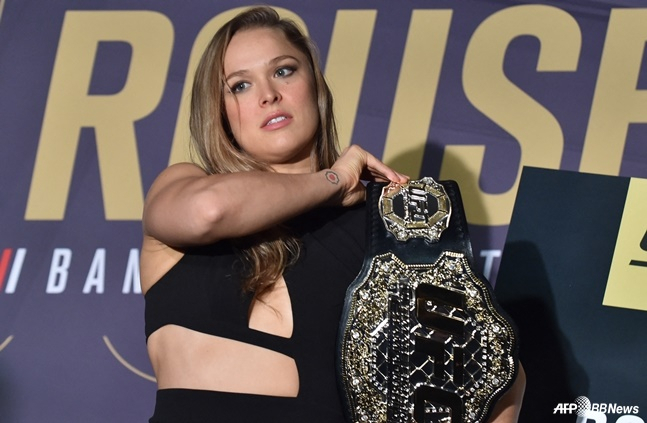 론다 로우지. /AFPBBNews=뉴스1