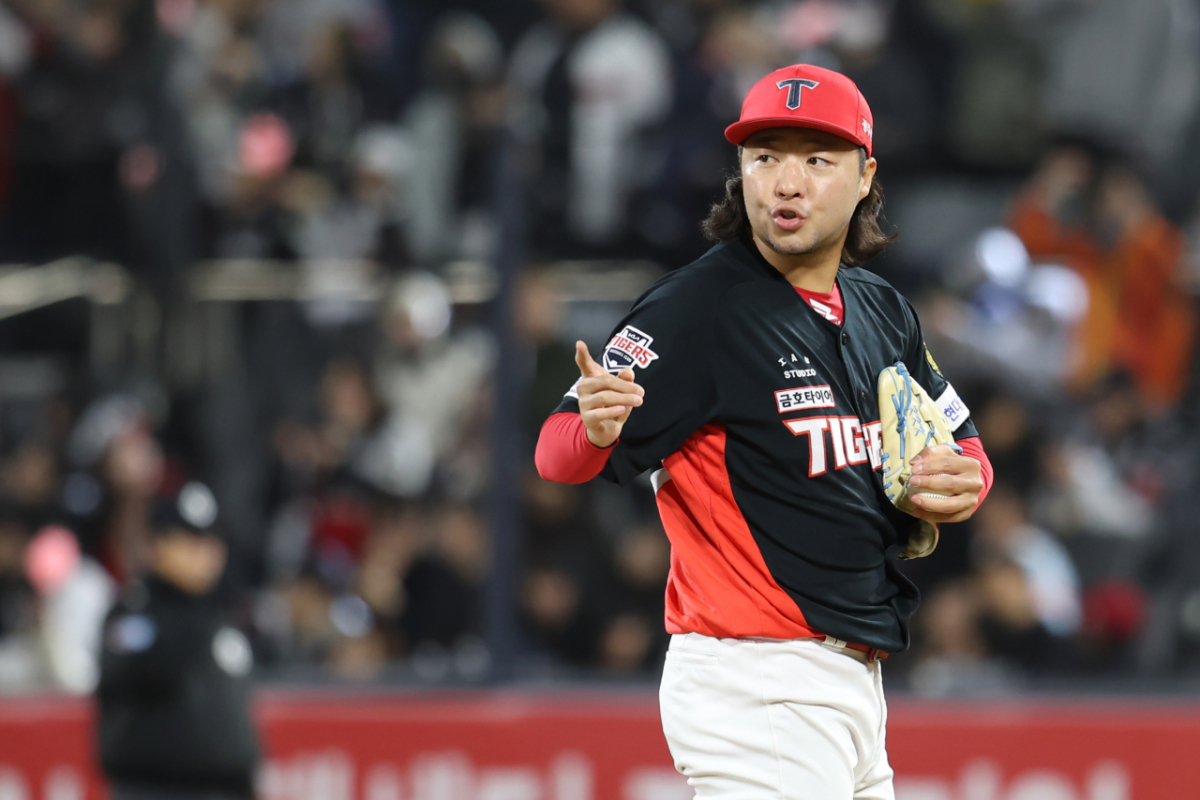 KIA 타이거즈 김범수. /사진=KIA 타이거즈 제공