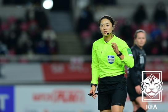 김유정 심판. /사진=대한축구협회 제공