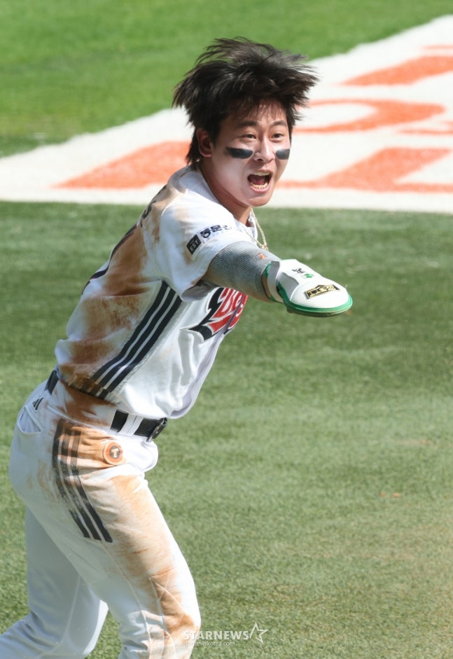 두산 베어스 내야수 박찬호. /사진=김진경 대기자