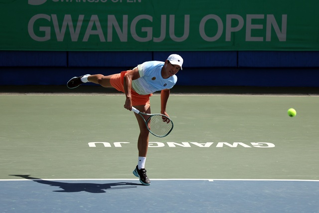 권순우. /사진=광주오픈챌린저 조직위원회 제공