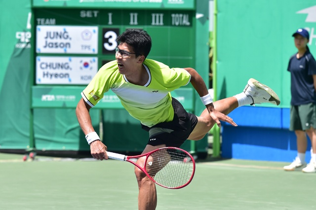 정현. /사진=광주오픈챌린저 조직위원회 제공