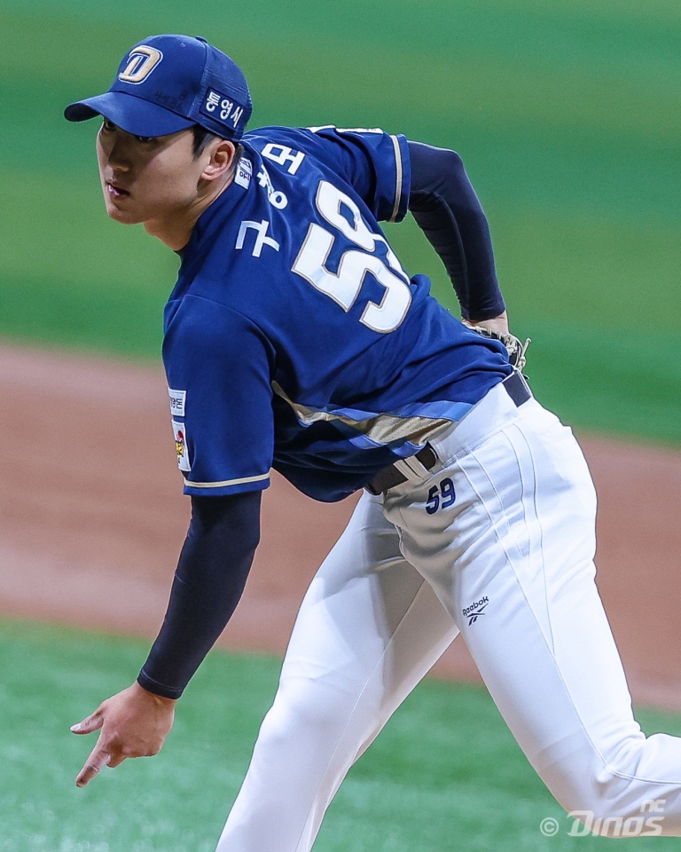 23일 투구하는 구창모. /사진=NC 다이노스
