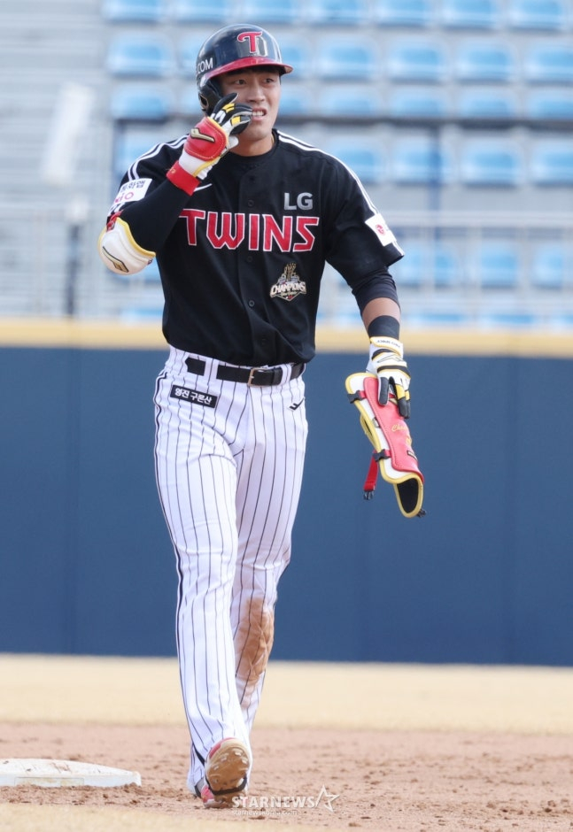 LG 트윈스 내야수 천성호. /사진=김진경 대기자