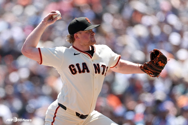 24일 투구하는 로건 웹. /AFPBBNews=뉴스1