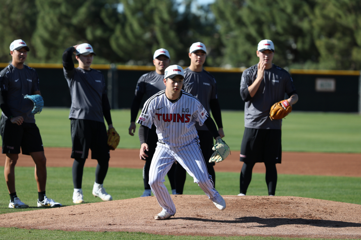 LG 트윈스 투수 김진수. /사진=LG 트윈스 제공