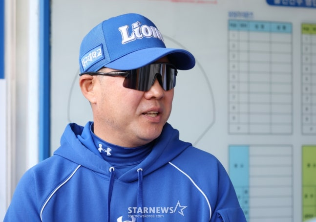 박진만 감독. /사진=김진경 대기자