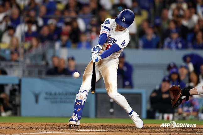 김혜성 타격 장면. /AFPBBNews=뉴스1