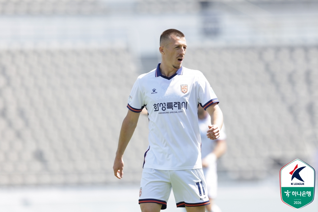 화성FC 공격수 플라나. /사진=한국프로축구연맹 제공