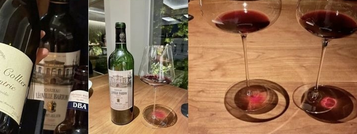 최근 누리꾼 A씨가 온라인 커뮤니티에 글을 올리고 지난 18일 저녁 지인들과 함께 방문한 안성재 셰프의 식당 '모수'에서 담당 소믈리에가 80만원 상당 2000년 빈티지 와인 대신 10만원 더 저렴한 2005년 빈티지 와인을 잘못 서빙하고도 이를 모른 척 넘어가려 했다고 폭로했다. /사진=온라인 커뮤니티