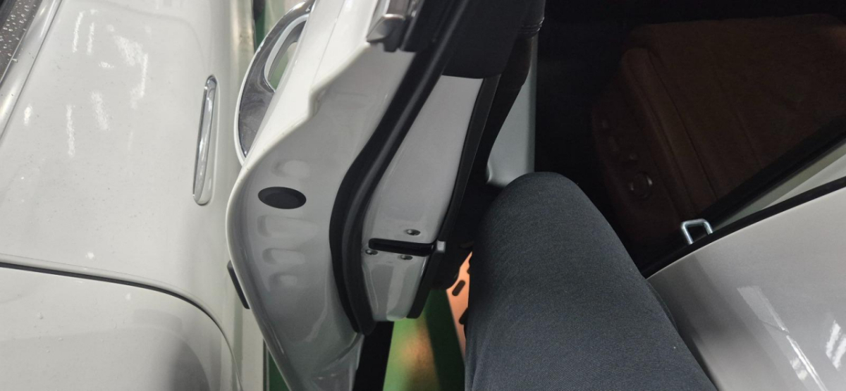 부산 이마트 주차장에서 주차 시비가 붙었다는 사연이 전해졌다. /사진=보배드림 갈무리 