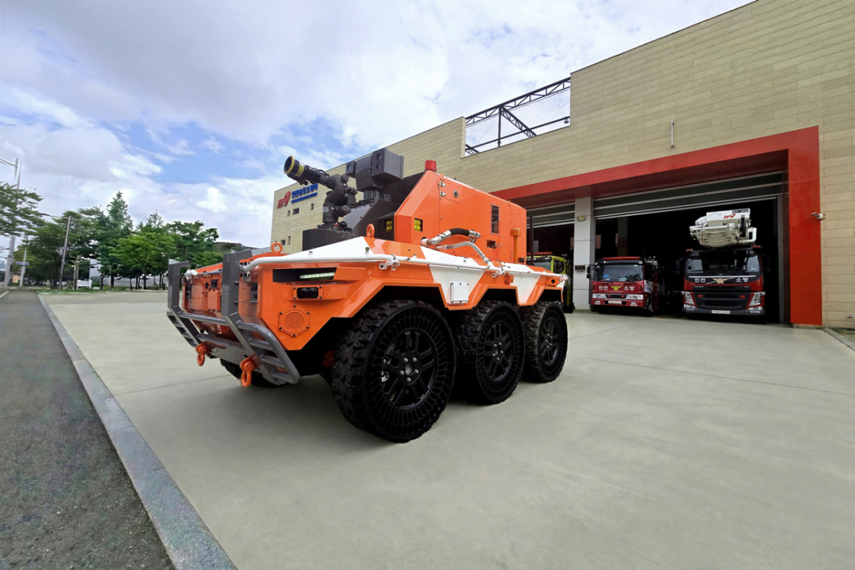 무인소방로봇. /사진=뉴스1