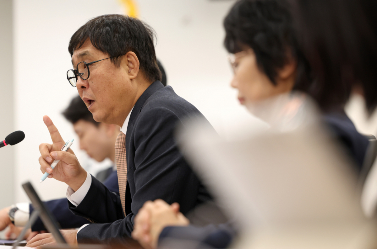 27일 국립현대미술관 서울에서 열린 문화예술정책자문위원회 뮤지컬분과 2차 회의에서 최휘영 문화체육관광부 장관이 발언하고 있다. /사진제공 = 문화체육관광부