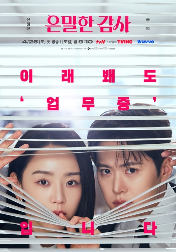 tvN 토일드라마 '은밀한 감사'./사진제공=tvN