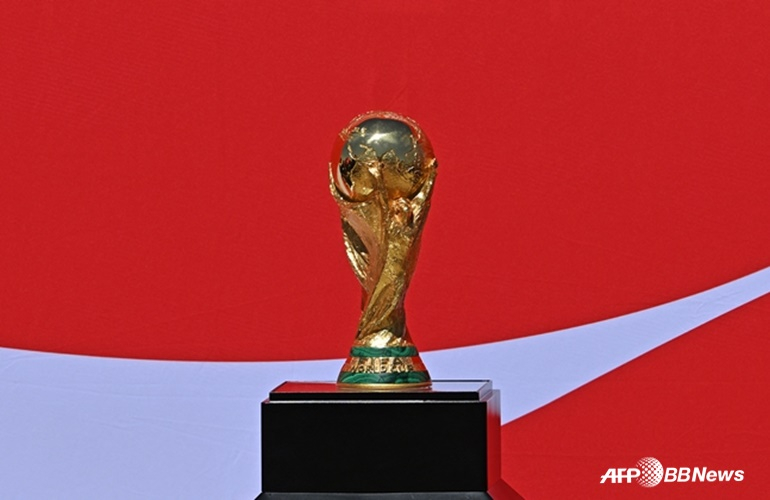 월드컵 트로피. /AFPBBNews=뉴스1