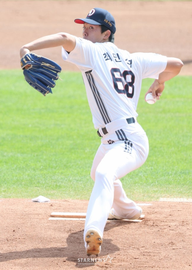 두산 최민석. /사진=스타뉴스