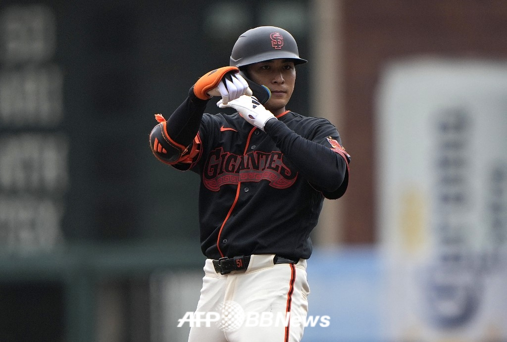 샌프란시스코 자이언츠 외야수 이정후. /AFPBBNews=뉴스1