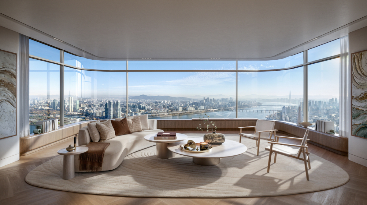 압구정4구역 재건축 실내 투시도/사진제공=삼성물산