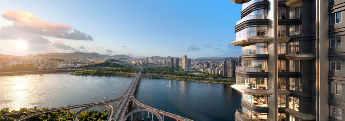 압구정4구역 재건축 한강테라스/사진제공=삼성물산