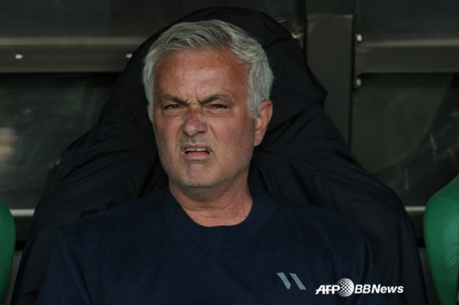 조세 무리뉴 감독. /AFPBBNews=뉴스1