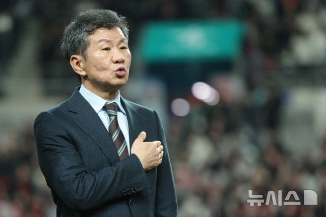 정몽규 대한축구협회장. /사진=뉴시스