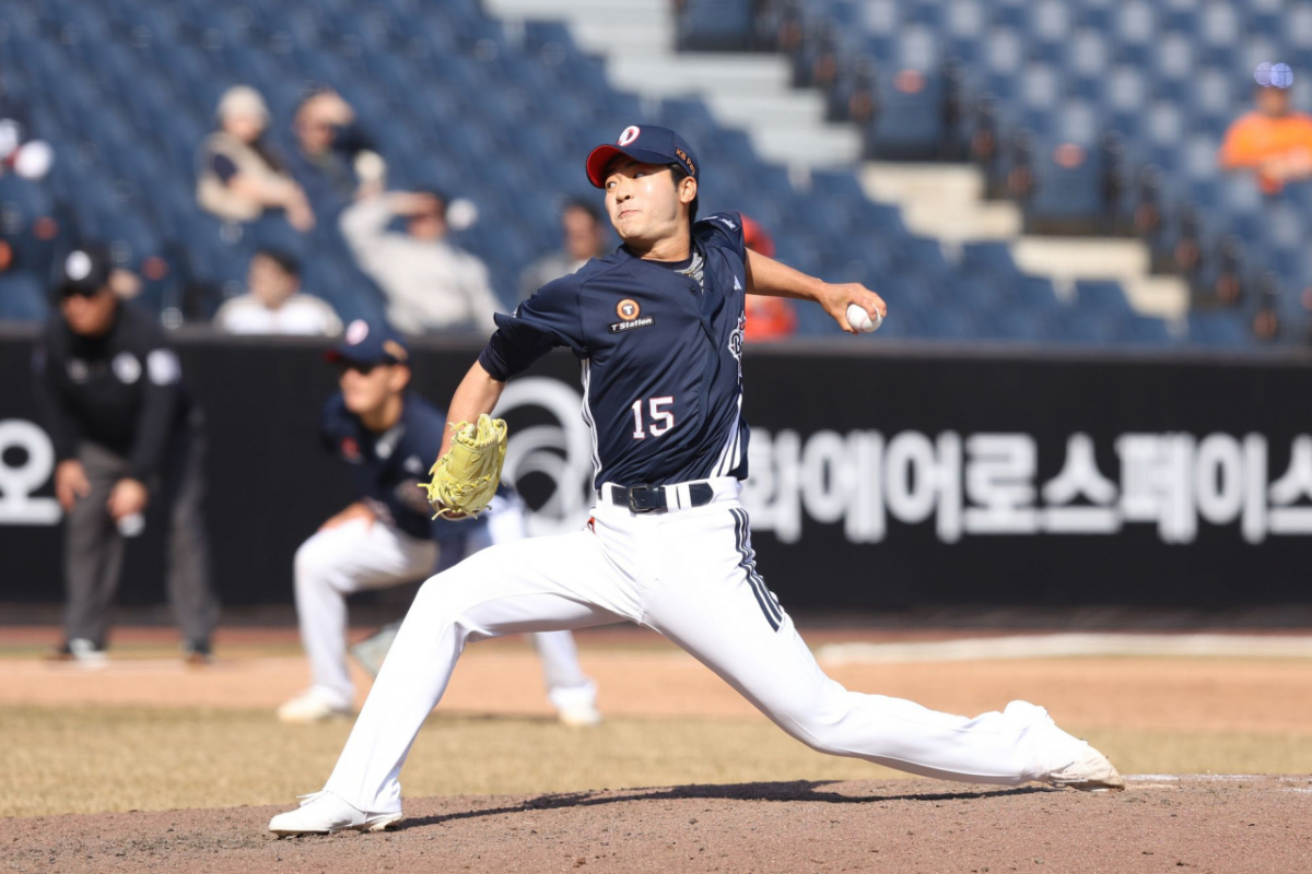 두산 베어스 좌완 투수 최주형. /사진=두산 베어스 제공