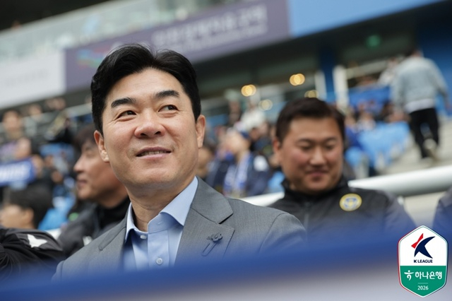 윤정환 인천유나이티드 감독. /사진=한국프로축구연맹 제공
