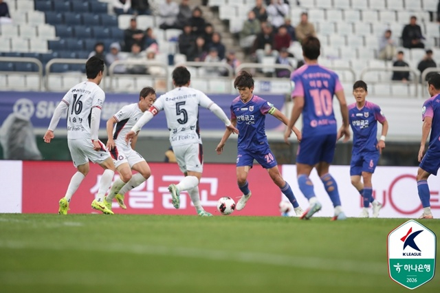 파주-충북청주 경기. /사진=한국프로축구연맹 제공