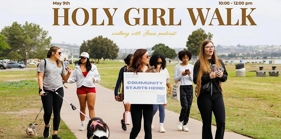 '홀리 걸 워크(Holy Girl Walk)' 관련 이미지. /사진='eventbrite' 홈페이지 캡처