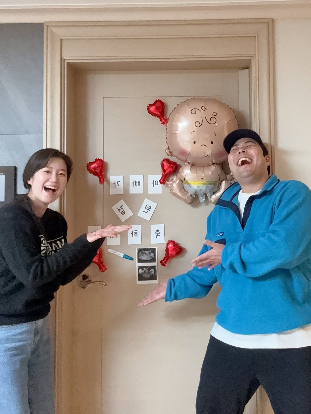 개그우먼 김승혜가 김해준과 결혼 2년 만에 임신 소식을 알렸다. /사진=김승혜 인스타그램