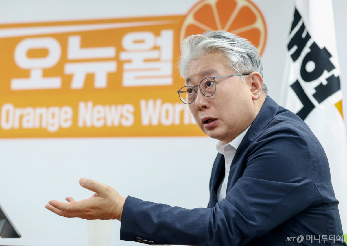 조응천 개혁신당 경기지사 후보 인터뷰 /사진=김창현 기자 chmt@