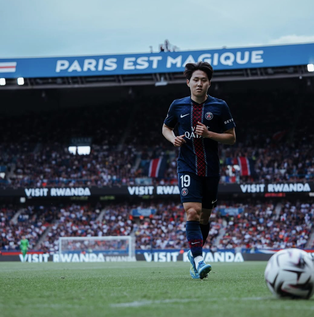 이강인. /사진=PSG SNS